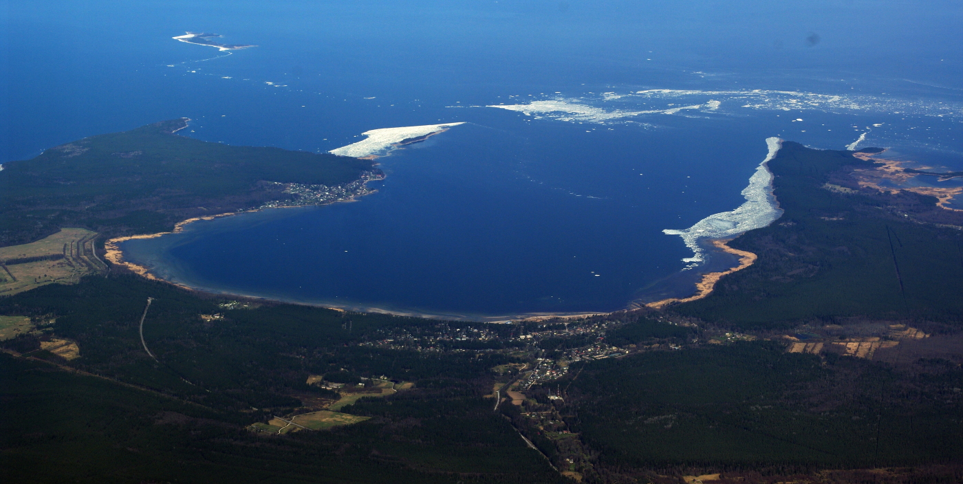 Aerial view of Käsmu Bay