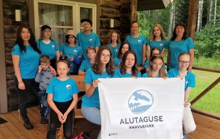 Alutaguse RP 2020 suvekuruse osalejad. Foto: Nadezda Tšerkasina